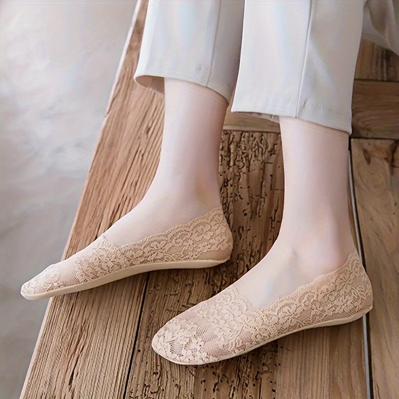 Atmungsaktive Socken Mit Blumenmuster