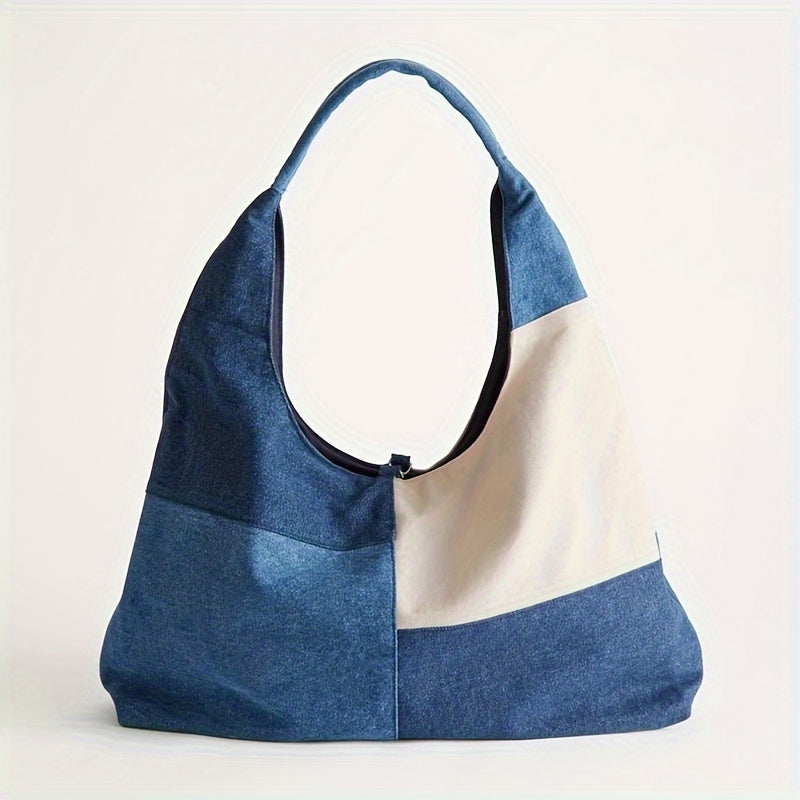 Vintage-Tasche Mit Farbblock