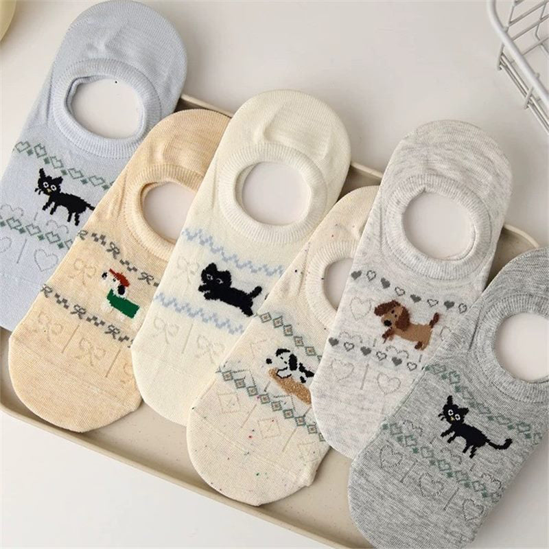 Socken Mit Cartoon-Tiermotiven