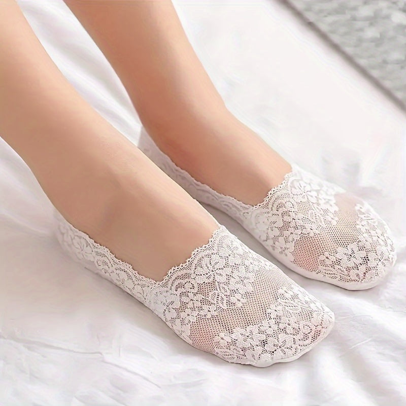 Atmungsaktive Socken Mit Blumenmuster