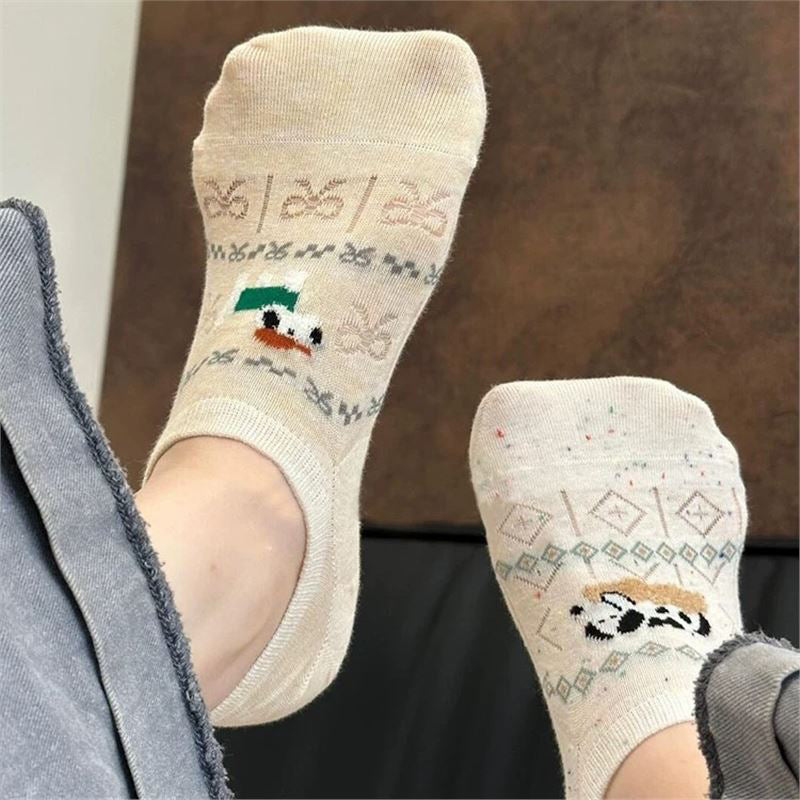 Socken Mit Cartoon-Tiermotiven