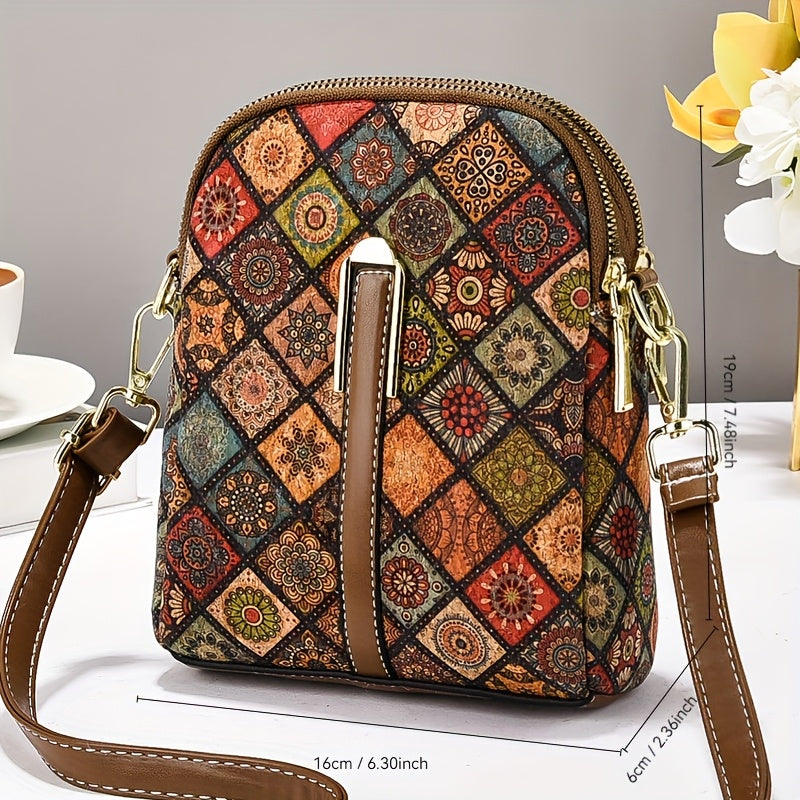 Vintage-Tasche Im Ethno-Stil