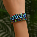 Handgewebtes Armband Im Bohème-Stil