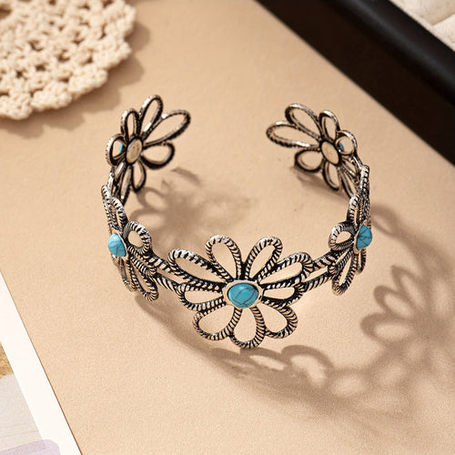 Armband Mit Böhmischem Blumenmuster