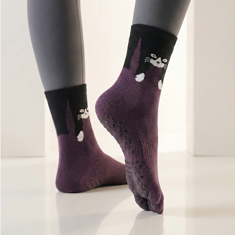 Fünfzehen-Antirutschsocken