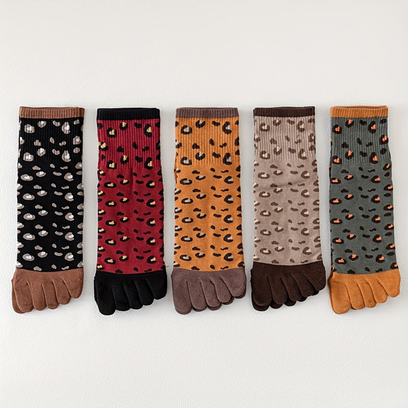Set Mit 5 Paar Zehensocken