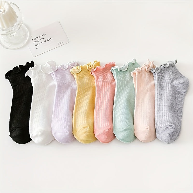 Lässige Einfarbige Socken