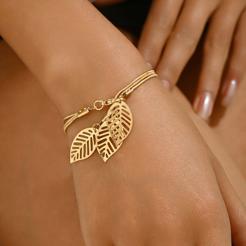 Vintage-Blattarmband