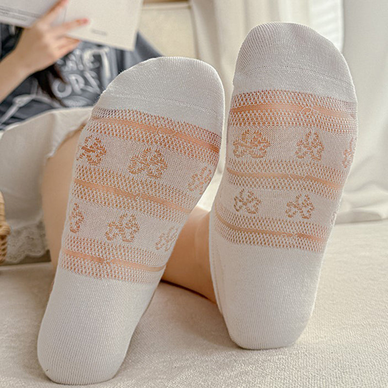 Einfarbige Atmungsaktive Socken