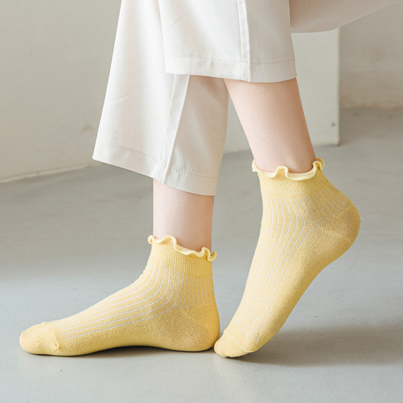Lässige Einfarbige Socken