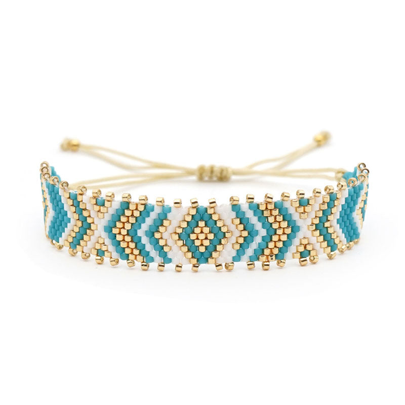 Handgewebtes Böhmisches Armband
