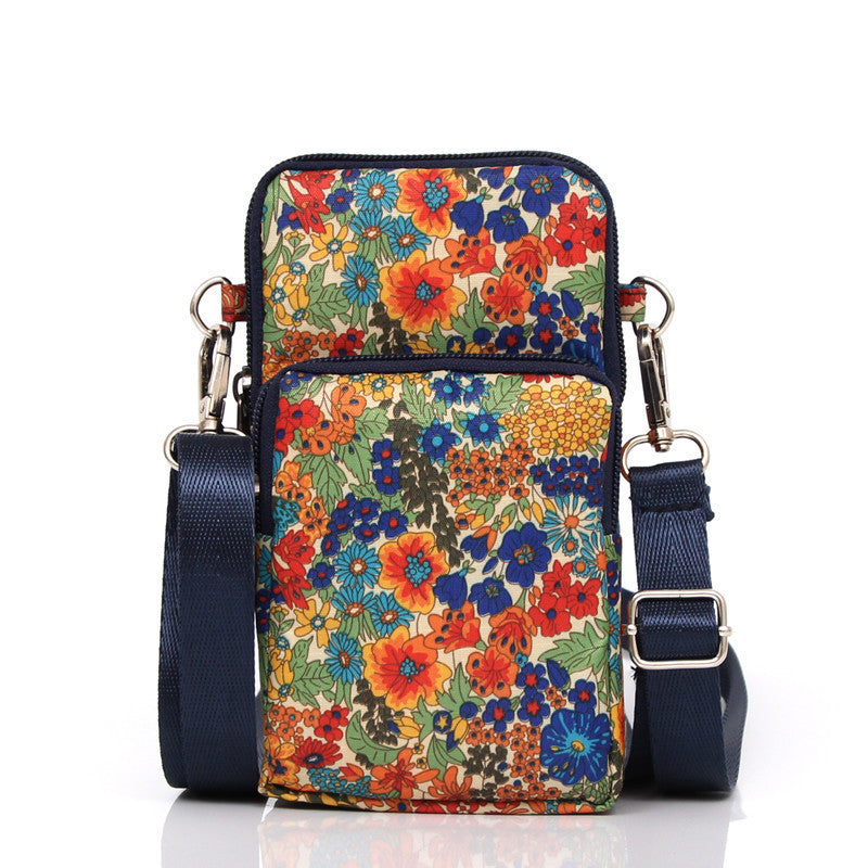 Vintage Tasche Mit Blumenmuster