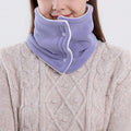 Einfarbiger Warmer Schal