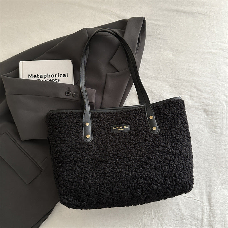 Vintage Plüschtasche