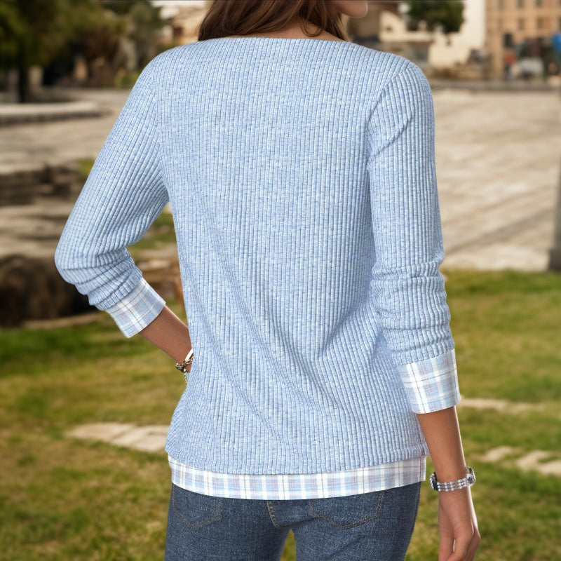Elegante Lässige Bluse