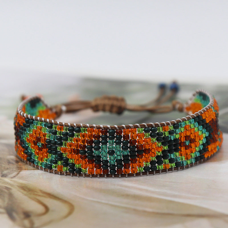 Handgewebtes Böhmisches Armband
