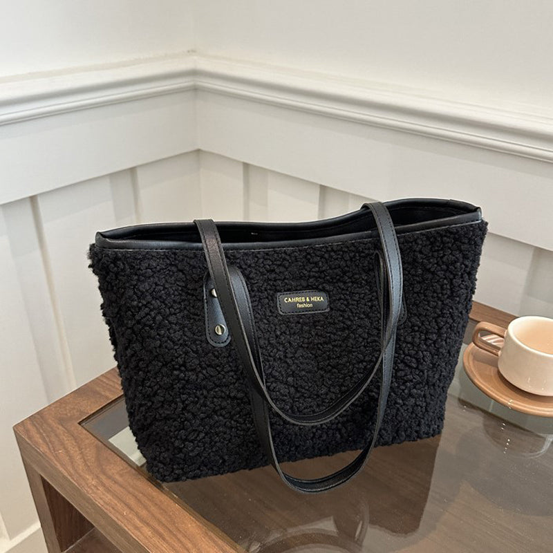 Vintage Plüschtasche