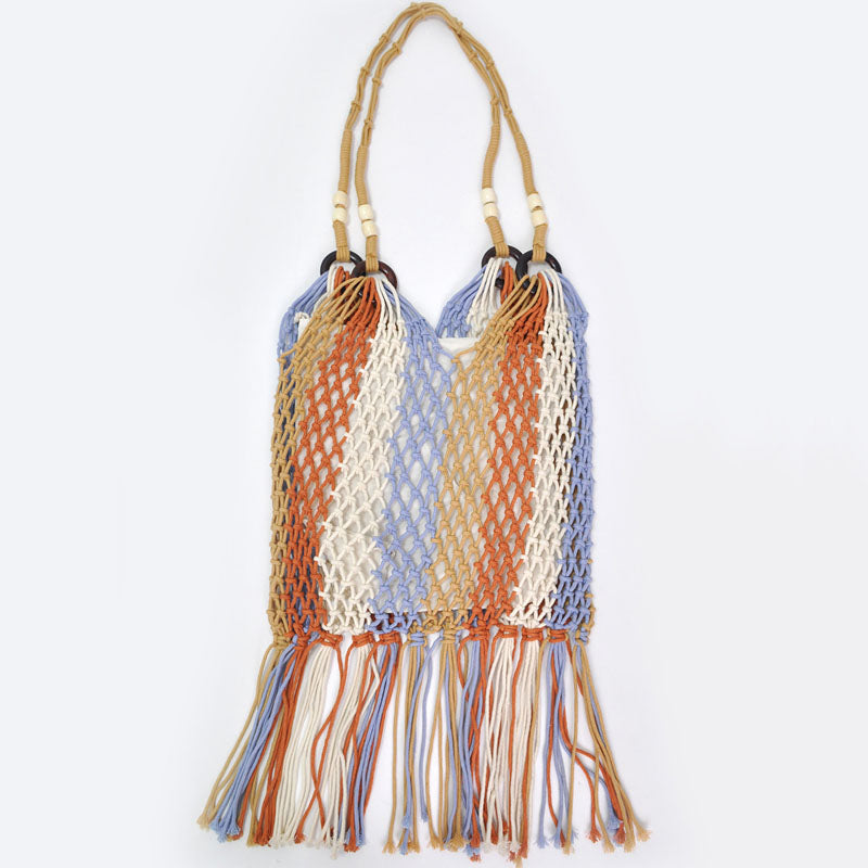 Strohtasche Im Strandstil