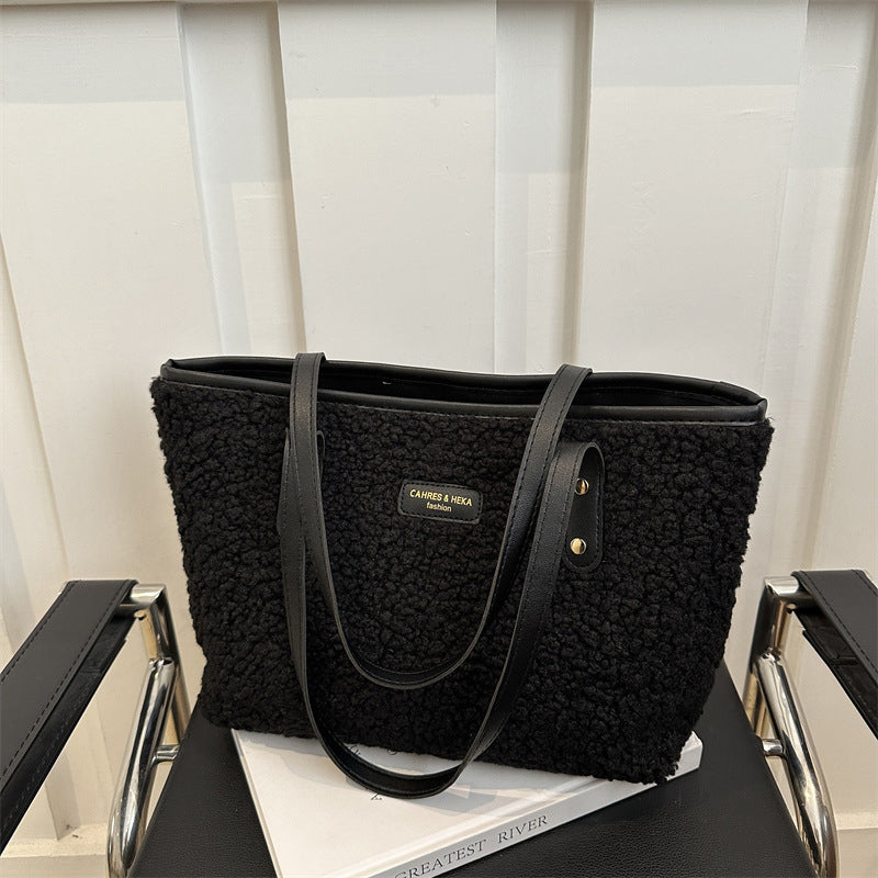 Vintage Plüschtasche
