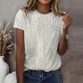Vintage T-Shirt Mit Blumendruck