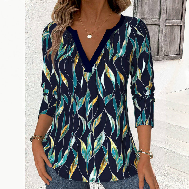 Vintage Lässige Bluse