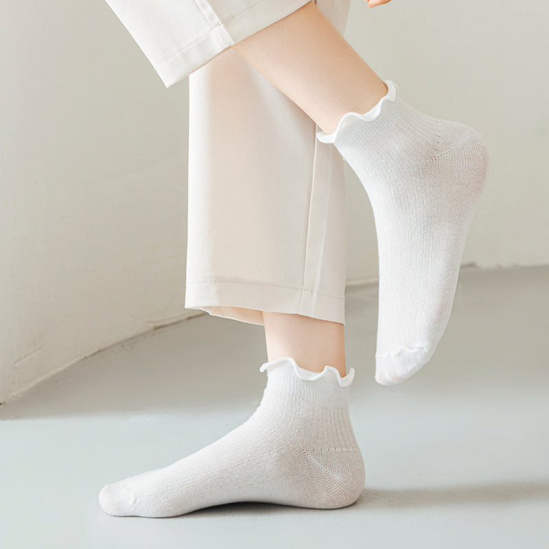 Lässige Einfarbige Socken