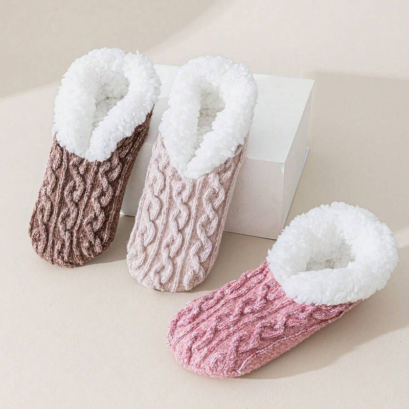 Warme Rutschfeste Socken