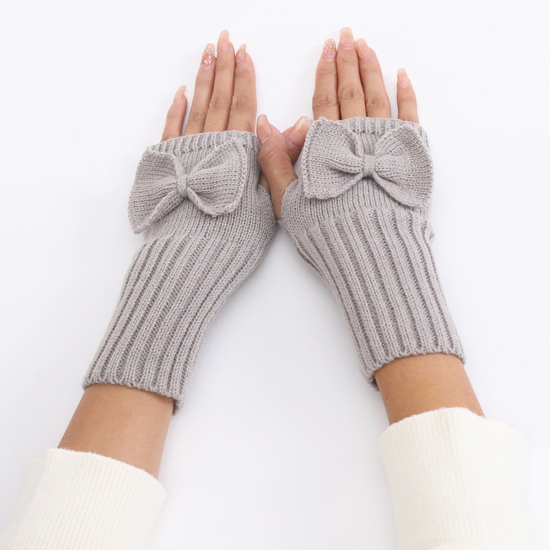 Einfarbige Warme Handschuhe