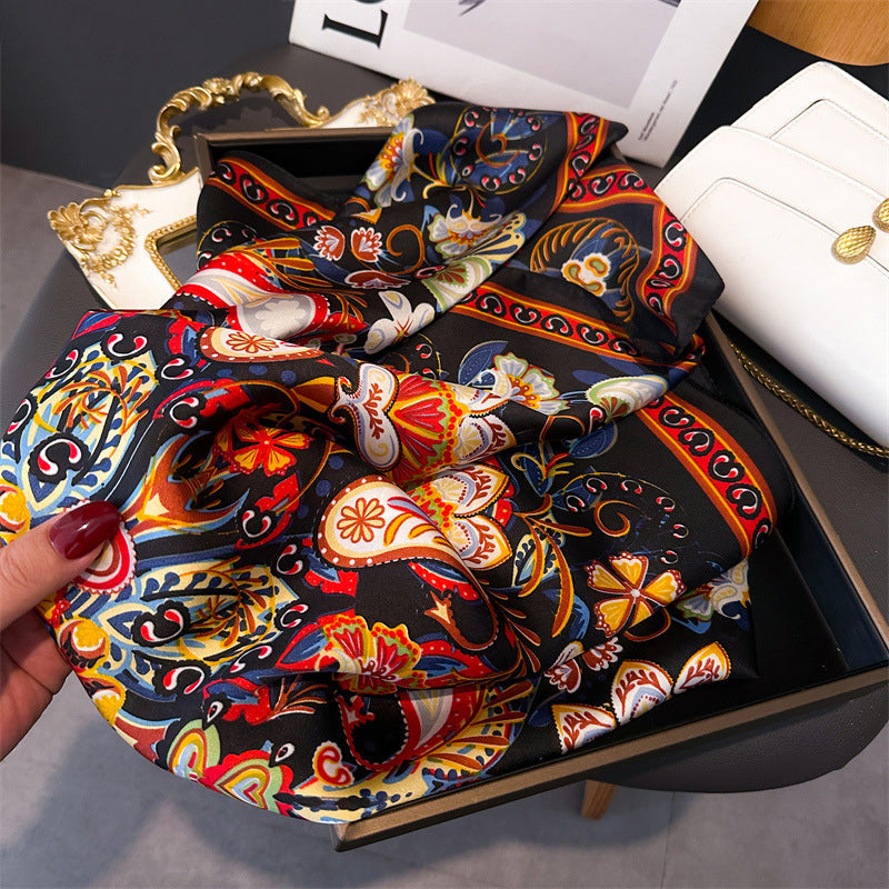 Vintage-Schal Im Ethno-Stil