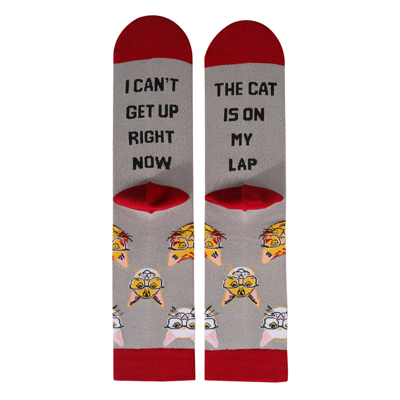 Socken Mit Vintage-Tiermuster