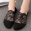 Atmungsaktive Blumensocken