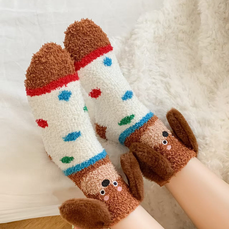 Warme Socken Mit Cartoon