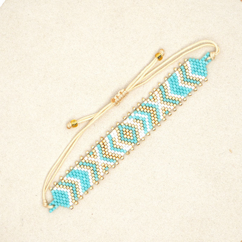 Handgewebtes Böhmisches Armband