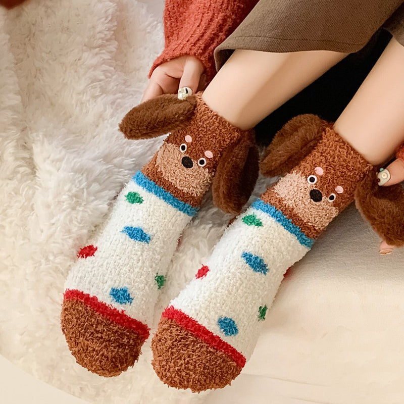 Warme Socken Mit Cartoon