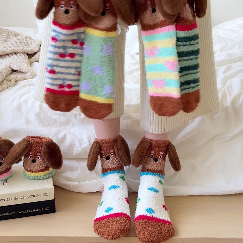 Warme Socken Mit Cartoon