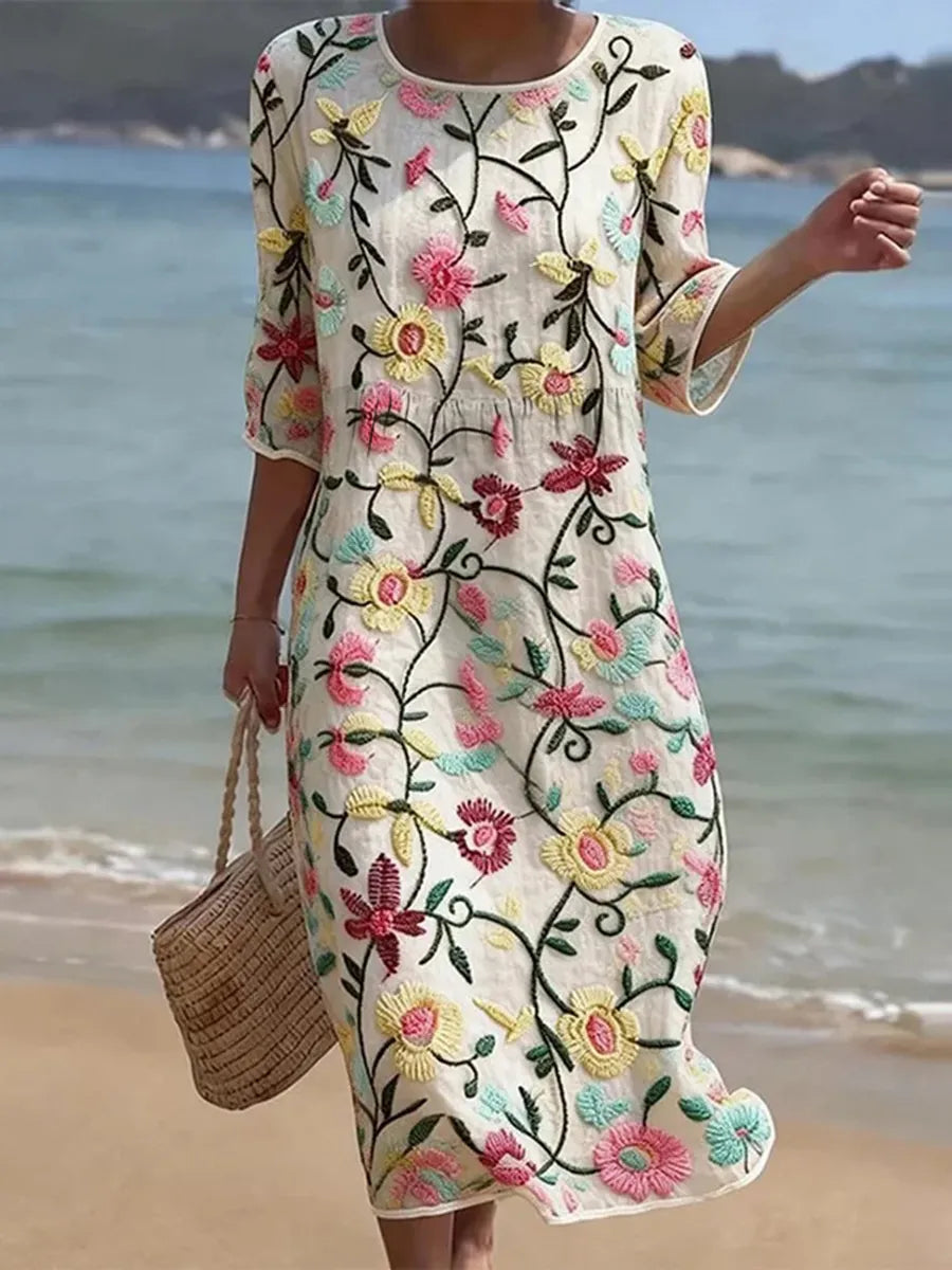 Erica | Elegante abito floreale