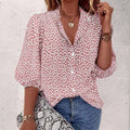 Vintage Polka Dot Bluse