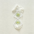 Atmungsaktive Socken Mit Blumenmuster