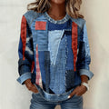 Lässiges Vintage-Sweatshirt