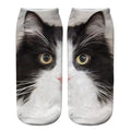Socken Mit Kreativem Katzenmuster