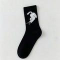 Lässige Socken Mit Katzenmotiv