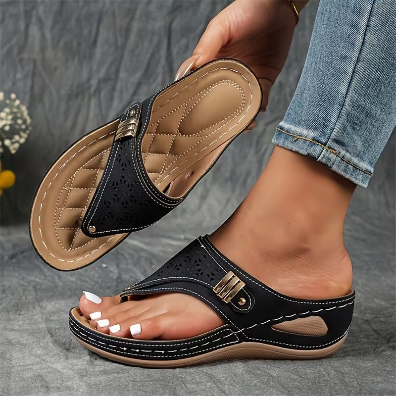 Archella | Sandali con zeppa e supporto ergonomico