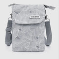 Vintage-Tasche Mit Blattmuster