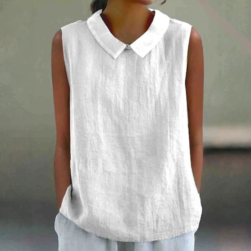 Lässiges Einfarbiges Tanktop