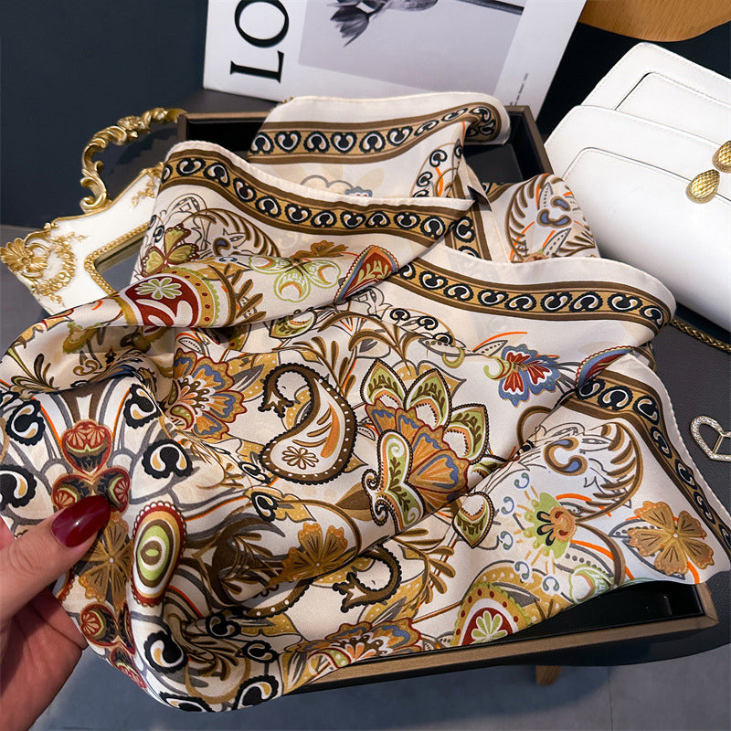 Vintage-Schal Im Ethno-Stil