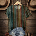 Vintage Gestreifte T-Shirt