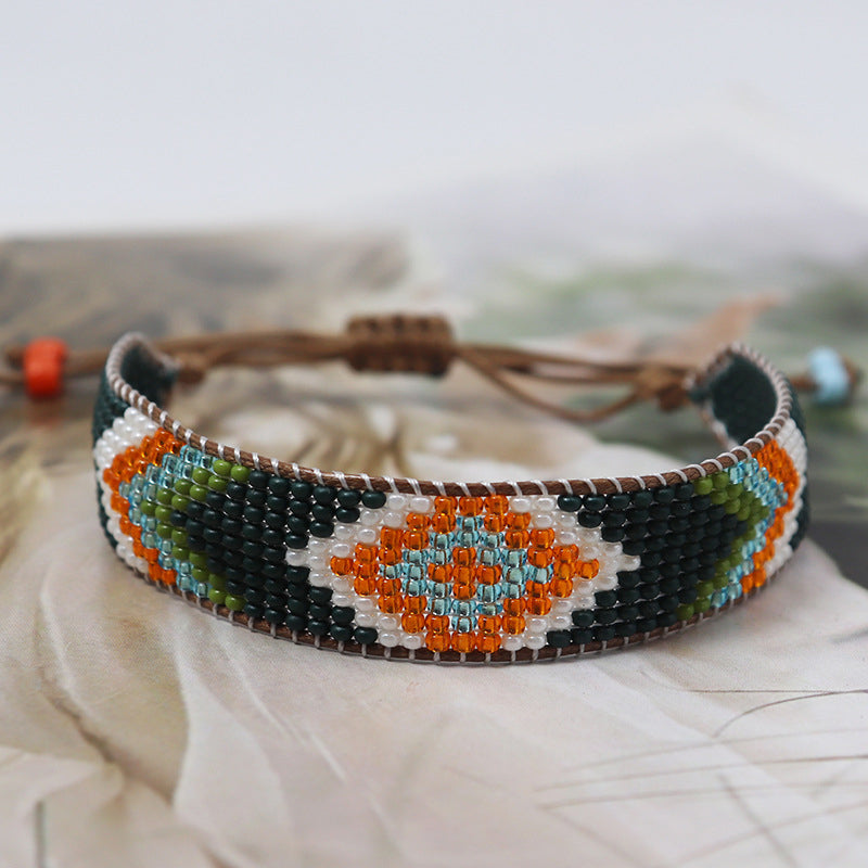 Handgewebtes Böhmisches Armband