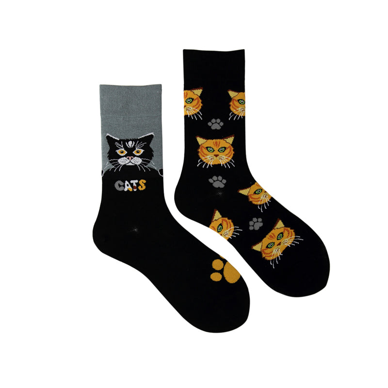 Lässige Asymmetrische Socken