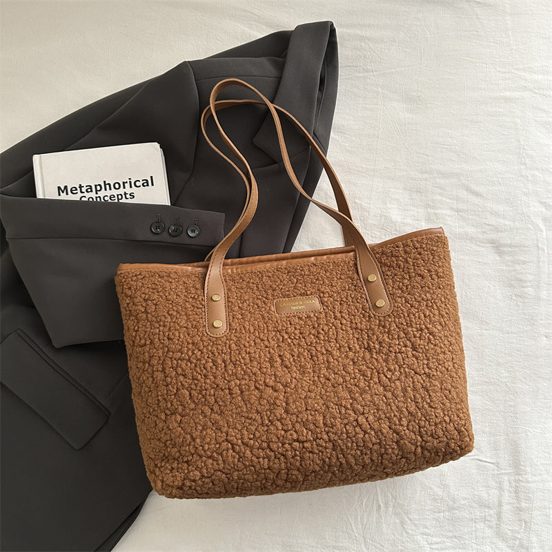 Vintage Plüschtasche