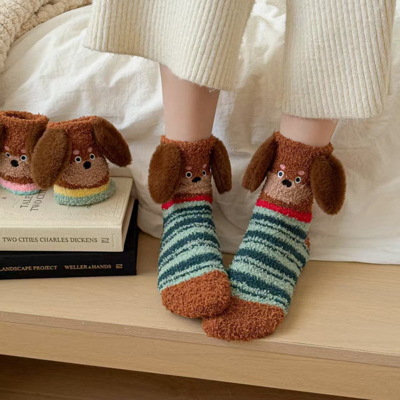 Warme Socken Mit Cartoon